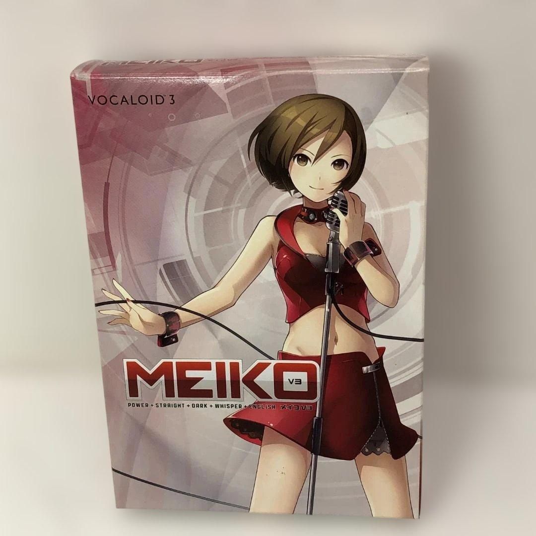 MEIKO V3 VOCALOID3 パッケージ版 CRYPTON Win Mac対応 Studio One Artist Piapro Edition付属 シリアルカード付 説明書付　　260612-4Y
