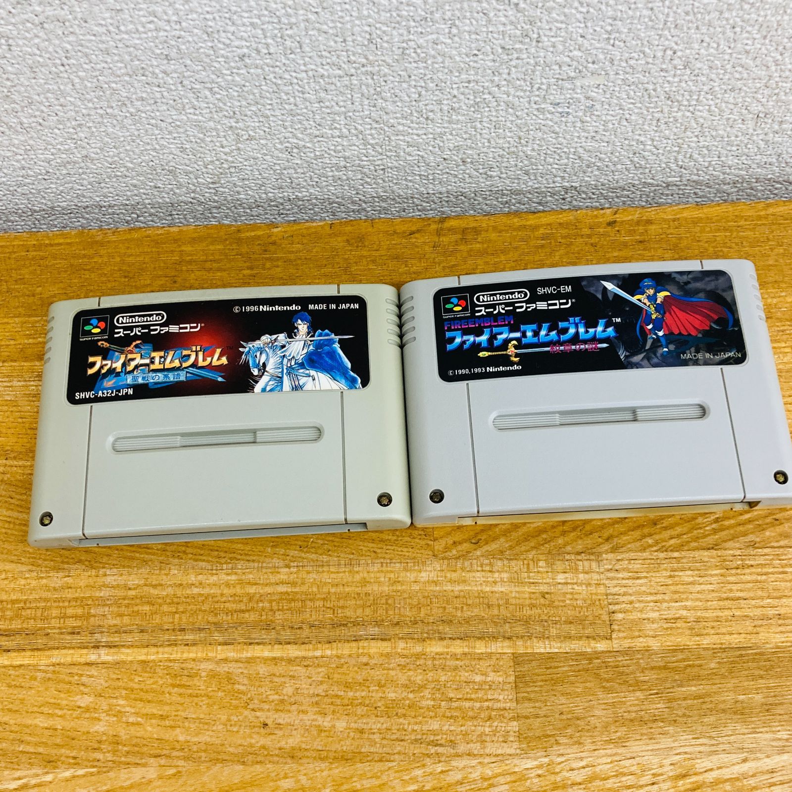 【レア】ファイヤーエンブレム サンプル スーパーファミコン スーパーファミコン ゲームソフト SHVC-EM ファイアーエンブレム 紋章