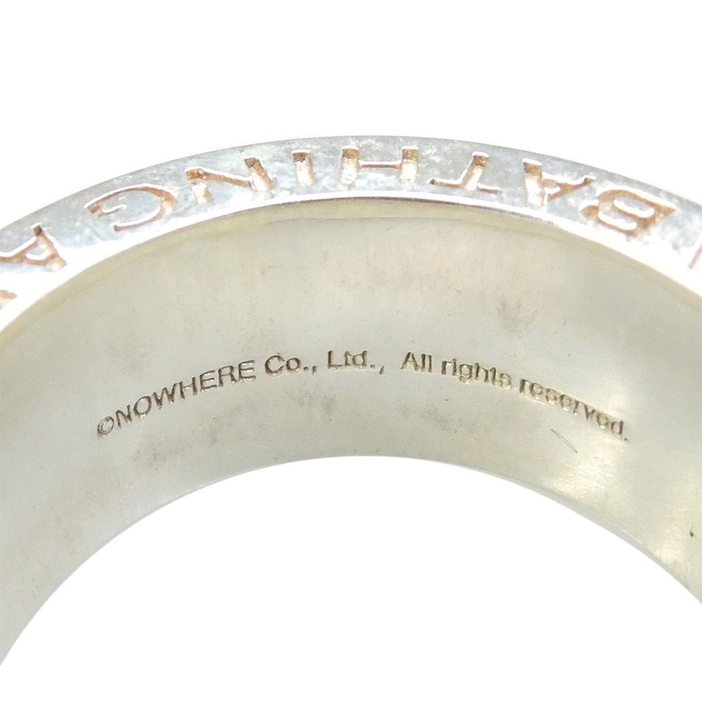 A BATHING APE アベイシングエイプ 24SS 1K30182002 BAPE LOGO RING