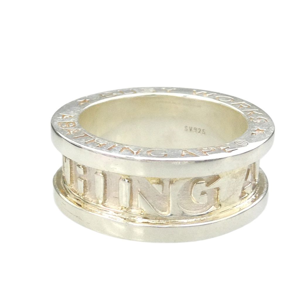 A BATHING APE アベイシングエイプ 24SS 1K30182002 BAPE LOGO RING
