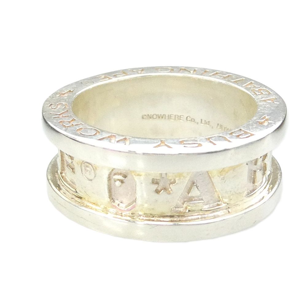 A BATHING APE アベイシングエイプ 24SS 1K30182002 BAPE LOGO RING