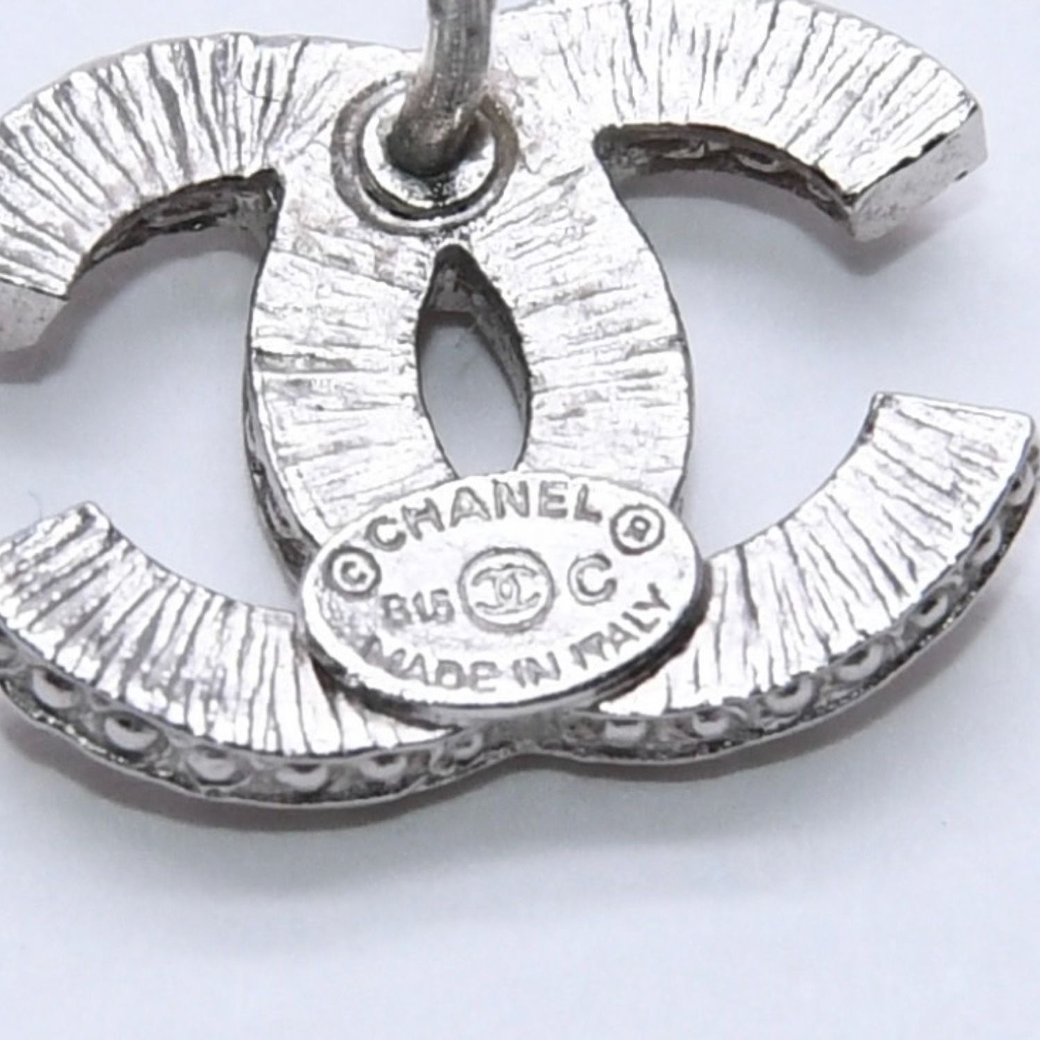 CHANEL シャネル ココマーク ピアス 重量約1.58g B15C刻印 ライン