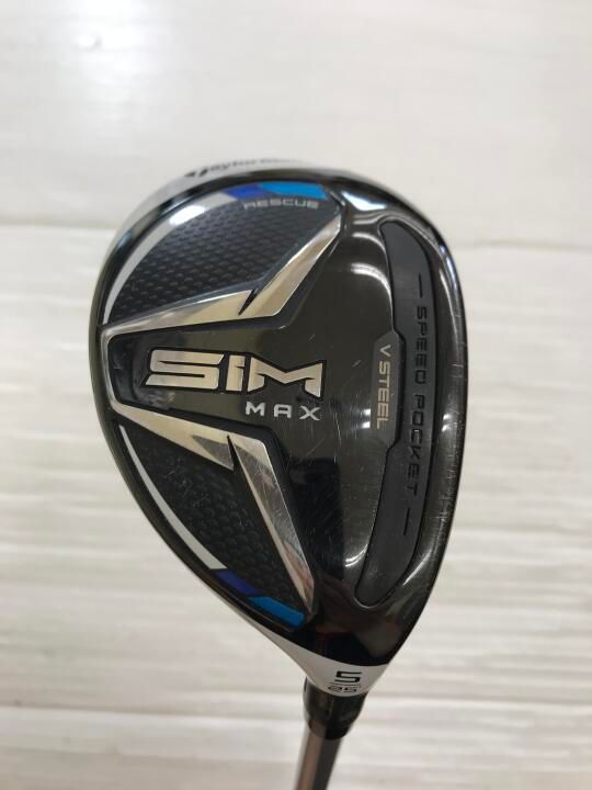テーラーメイド　SIM MAX　25度　MCI 70　Sフレックス　ユーティリティ　中古【最短即日発送】