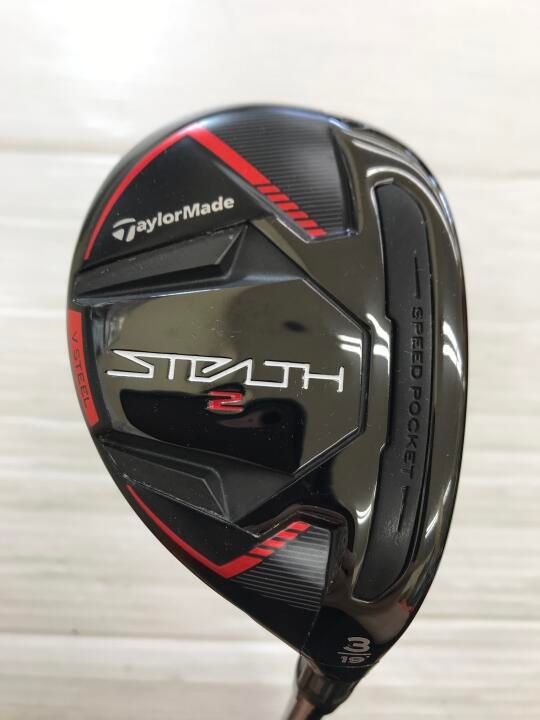 テーラーメイド　STEALTH2　19度　TENSEI RED TM60　Rフレックス　ユーティリティ　中古【最短即日発送】