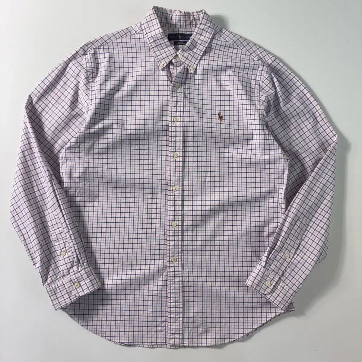 Polo ポロ ラルフローレン 刺繍 コットン CHECK オックスフォード シャツ
