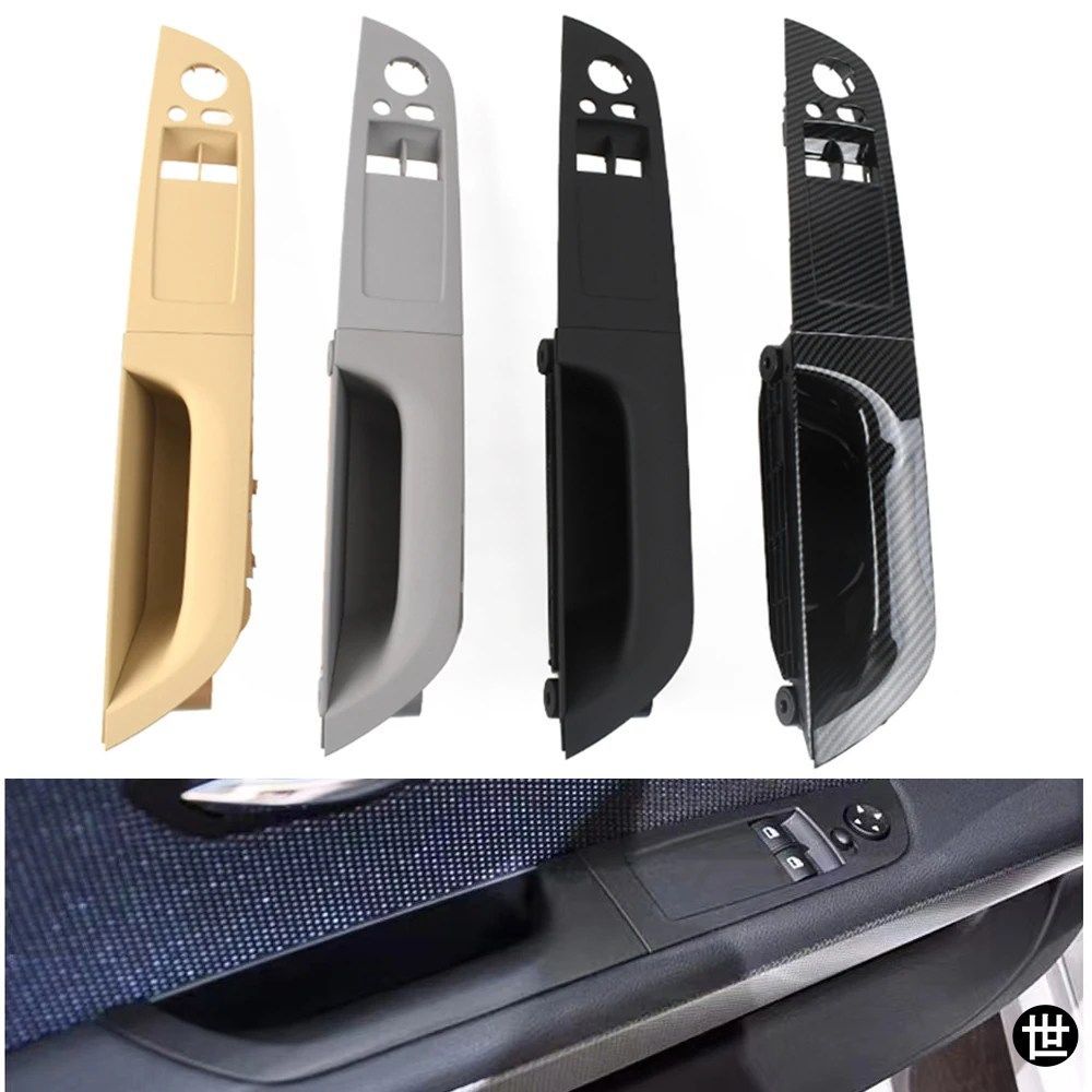 BMW 3シリーズ M3 E92 クーペ 320I 330I 335I 2007-2014用 左ドアアームレスト ウィンドウスイッチパネルカバー ドアハンドル