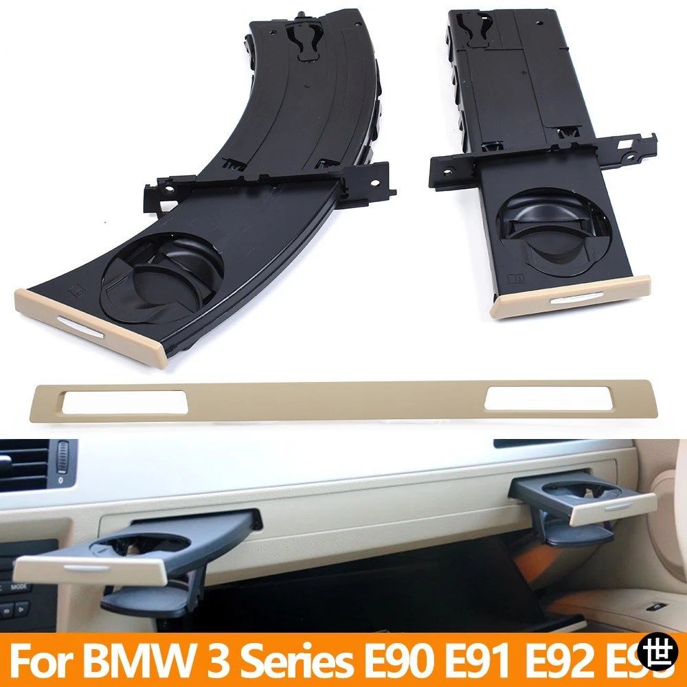 BMW 3シリーズ E90 E91 E92 E93 316I 318I 320I 325 328I 2005-2012用 LHD車用 ダッシュボード格納式ドリンク/ウォーターカップホルダー