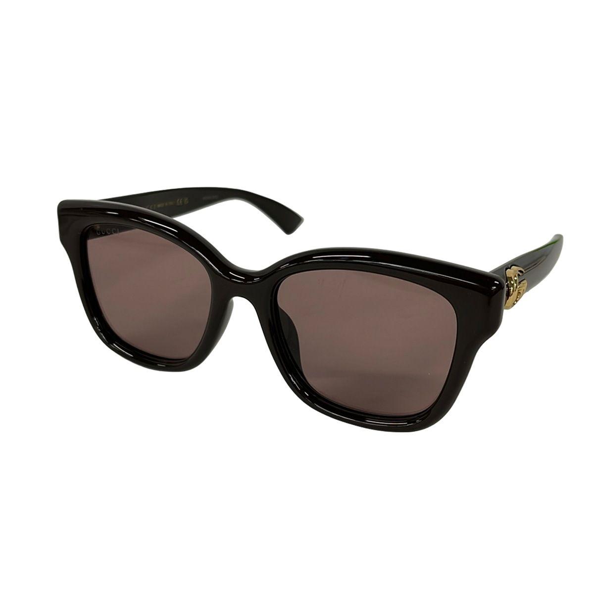 GUCCI(グッチ) サングラス美品 - GG1830SK ダークブラウン ダブルG 