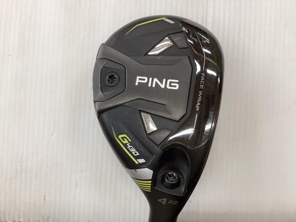 ピン　G430　22度　ALTA J CB BLACK　Sフレックス　ユーティリティ　中古【最短即日発送】