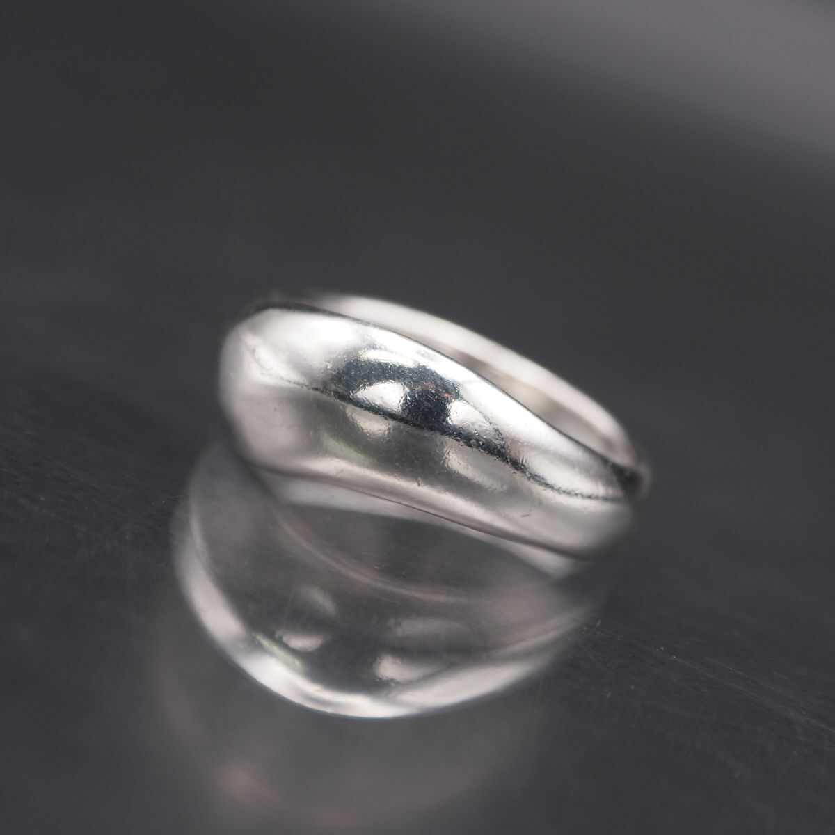 R769 ヴィンテージ SILVER刻印 リング シンプル デザイン シルバー