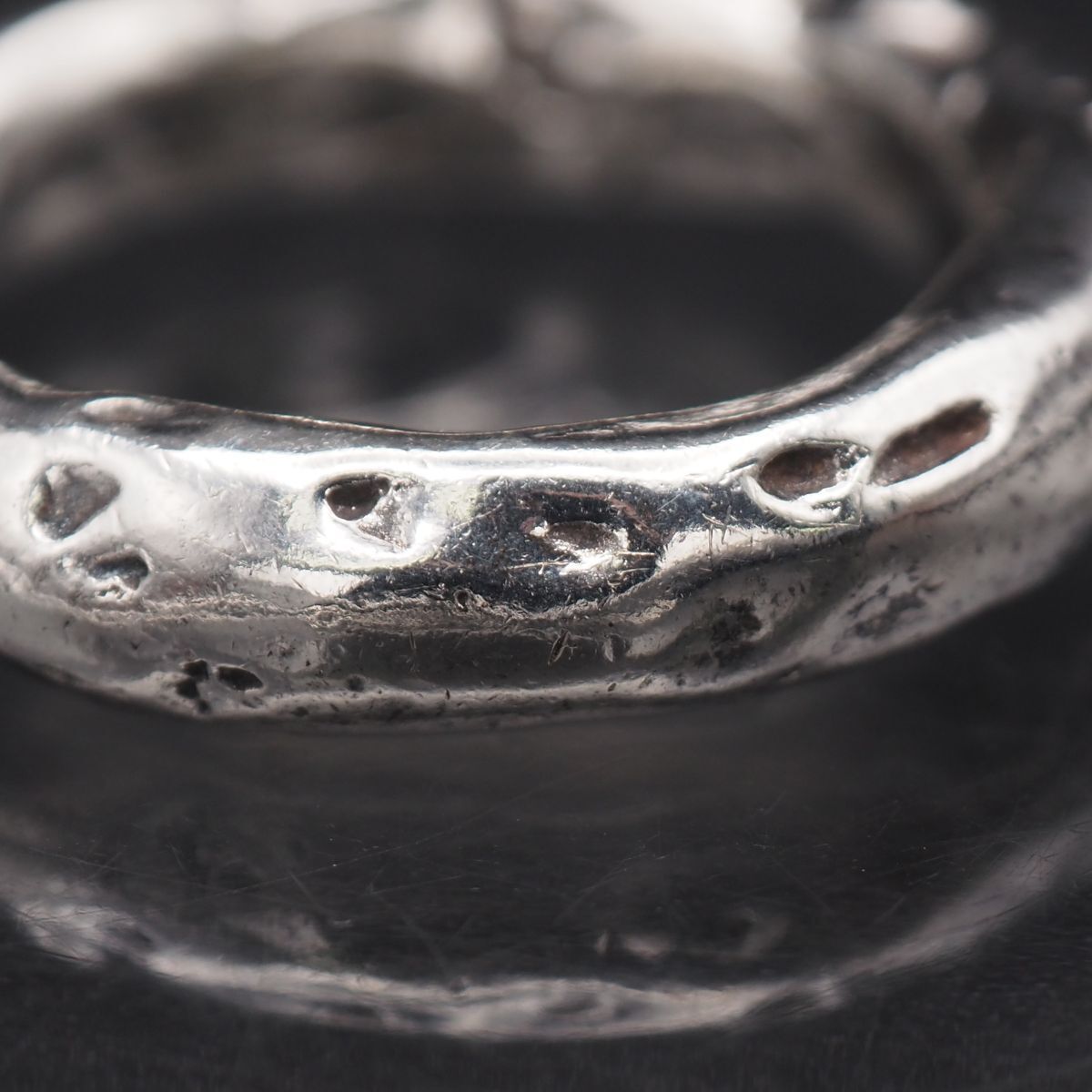 A182 e.m. イーエム SILVER刻印 リング キュービックジルコニア