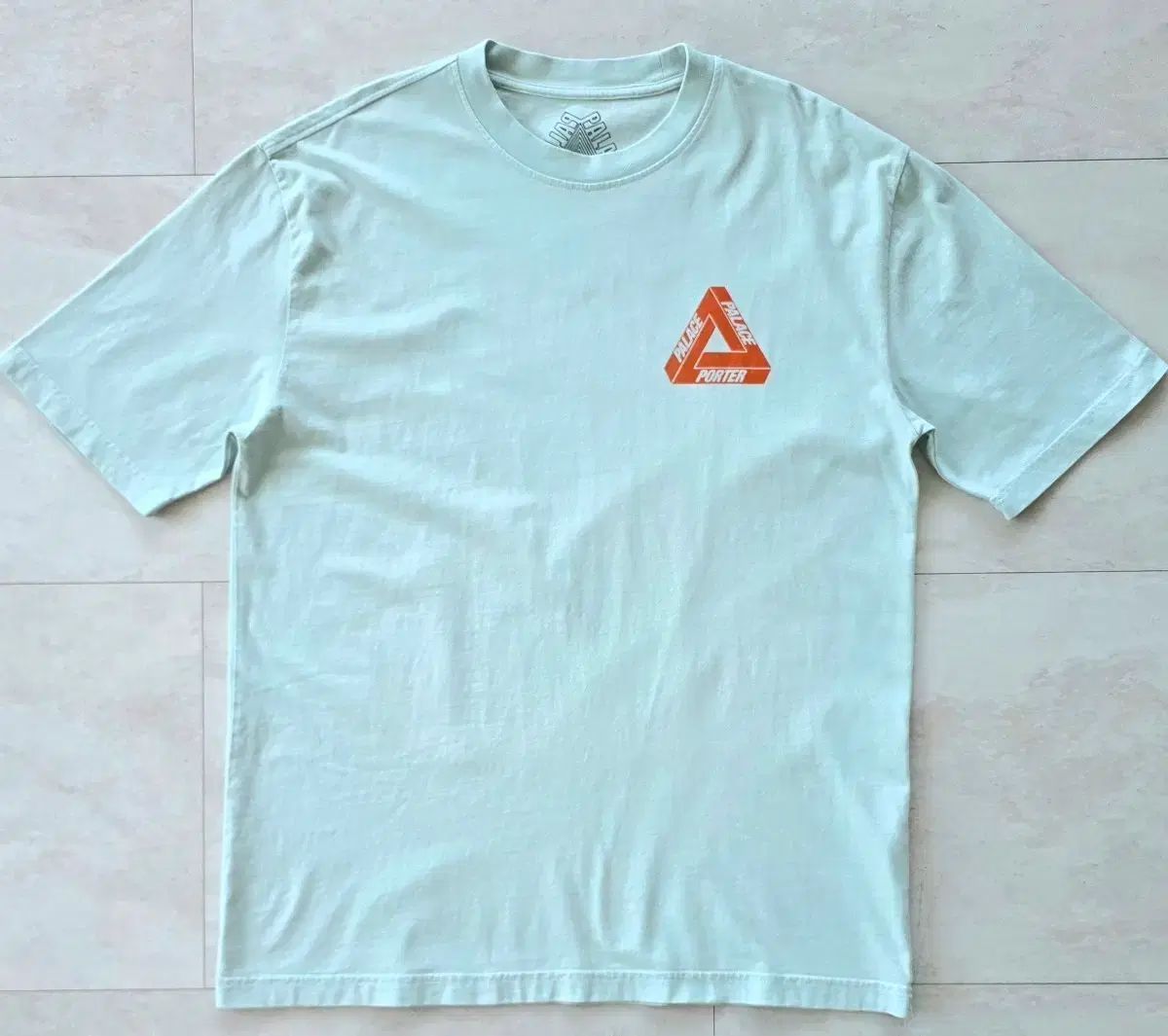PALACE x Porter トライパーグベル ボーイ Tシャツ ブルー L 100