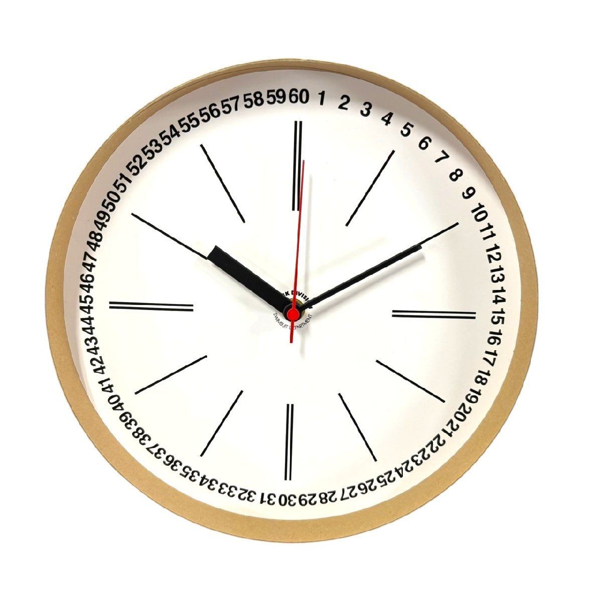 SWIMSUIT DEPARTMENT/スイムスーツデパートメント Clock Division ウォールクロック 壁掛け時計 Ｗall Ｃlock 1to60