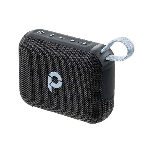 サンワダイレクト スピーカー Bluetooth 防水 IPX7 6W出力 最大24時間再生 microSDカード対応 複数台接続対応 マイク搭載 USB-C充電式 ワイヤレススピーカー スモーキーブルー 400-SP125BLt f6fd6e2b