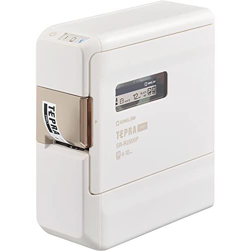 キングジム ラベルプリンター スマホ専用 「テプラ」PRO SR-R2500P (対応ラベル幅:4-18mm幅)t 68333729