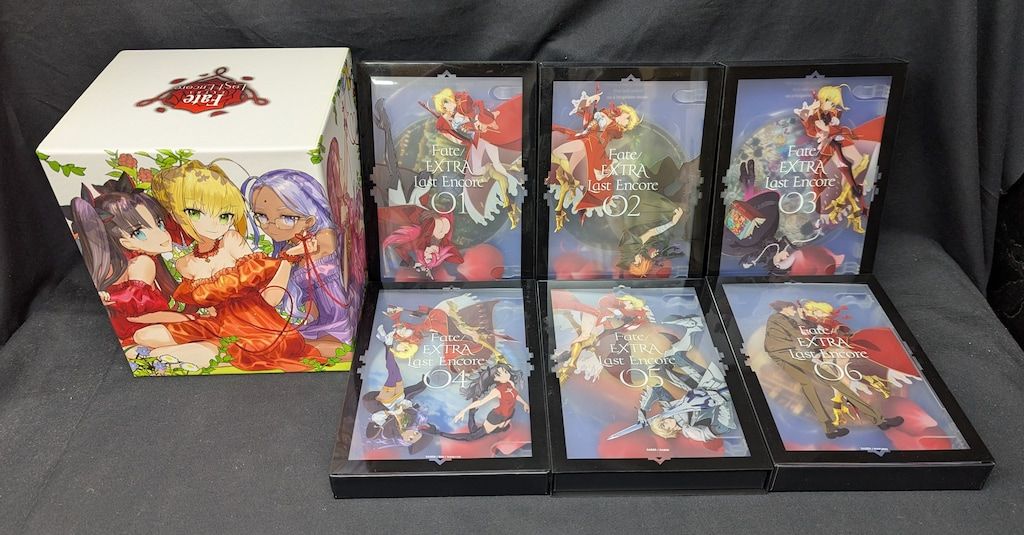 アニメBlu-ray BOX付)Fate/EXTRA Last Encore 完全生産限定版全6巻 セット