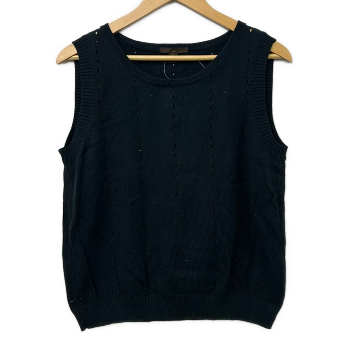 LOUIS VUITTON(ルイヴィトン) ベスト サイズL レディース美品 - RW071W WKKW01MLA ダークネイビー