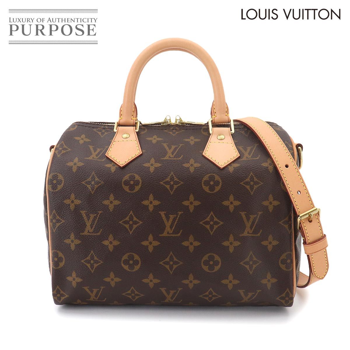 新品同様 ルイ ヴィトン LOUIS VUITTON モノグラム スピーディ バンドリエール 25 2way ハンド ショルダー バッグ M40390 90326313