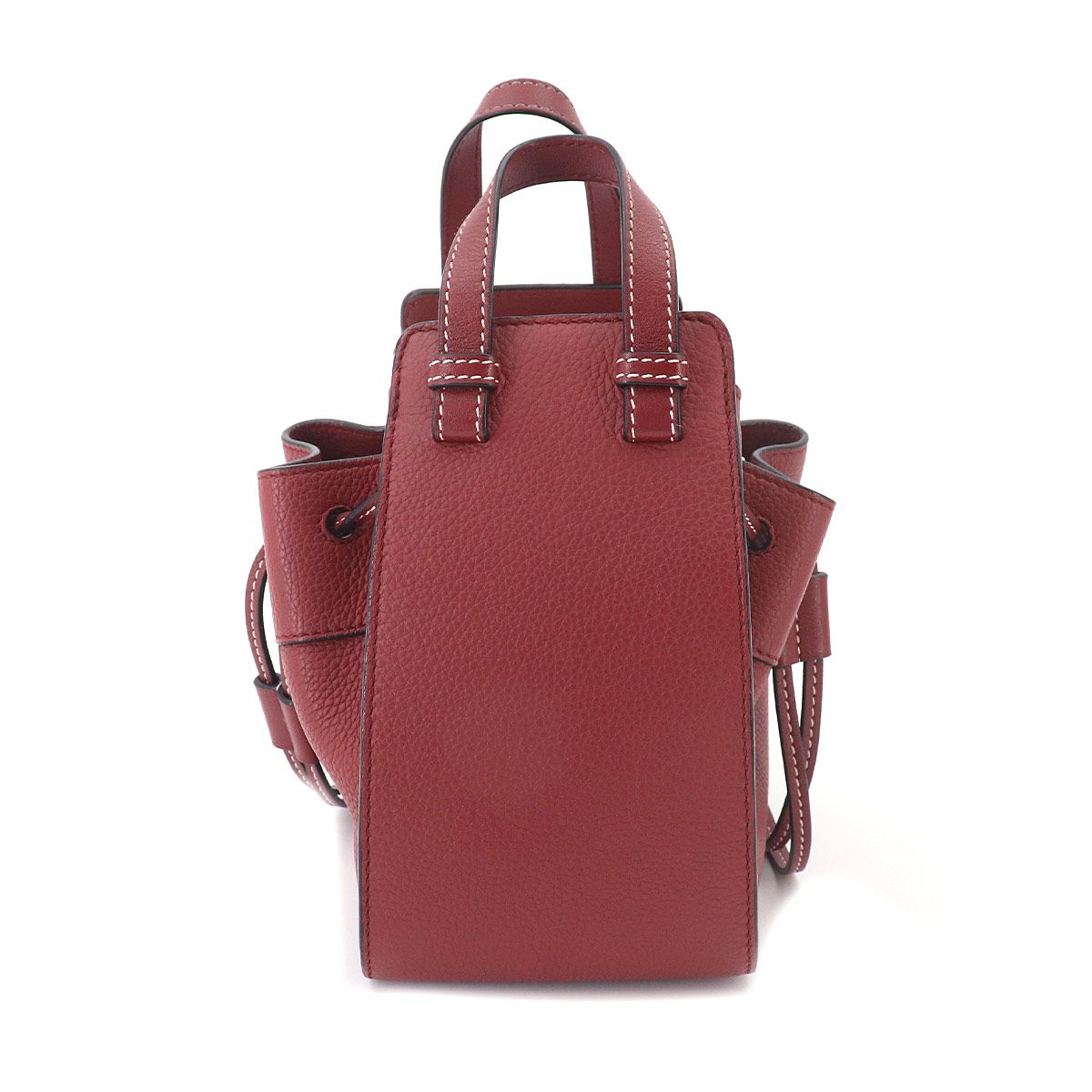 新品同様 ロエベ LOEWE ハンモック ドローストリング ミニ 2way ハンド