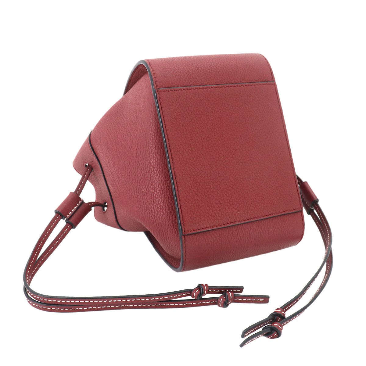 新品同様 ロエベ LOEWE ハンモック ドローストリング ミニ 2way ハンド