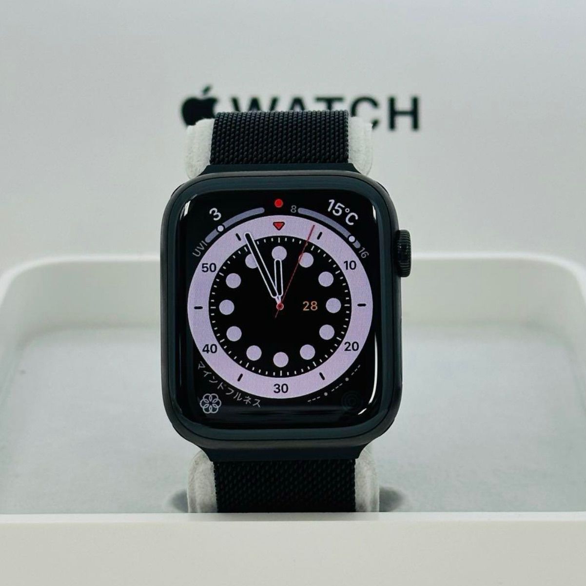 Apple Watch Series 6 セルラー 44mm チタニウム 中古 - メルカリ