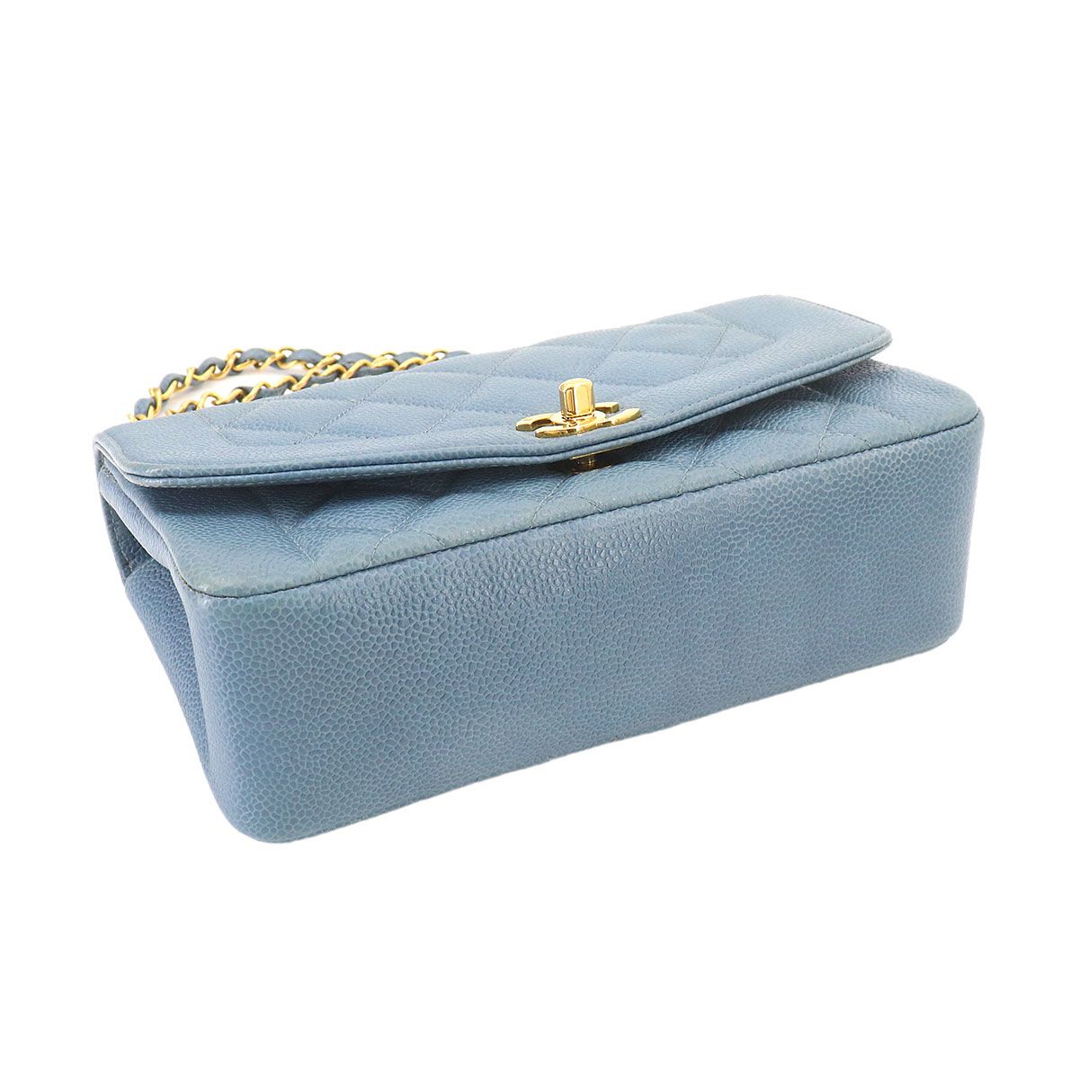 美品 シャネル CHANEL ダイアナ マトラッセ 22 チェーン ショルダー 