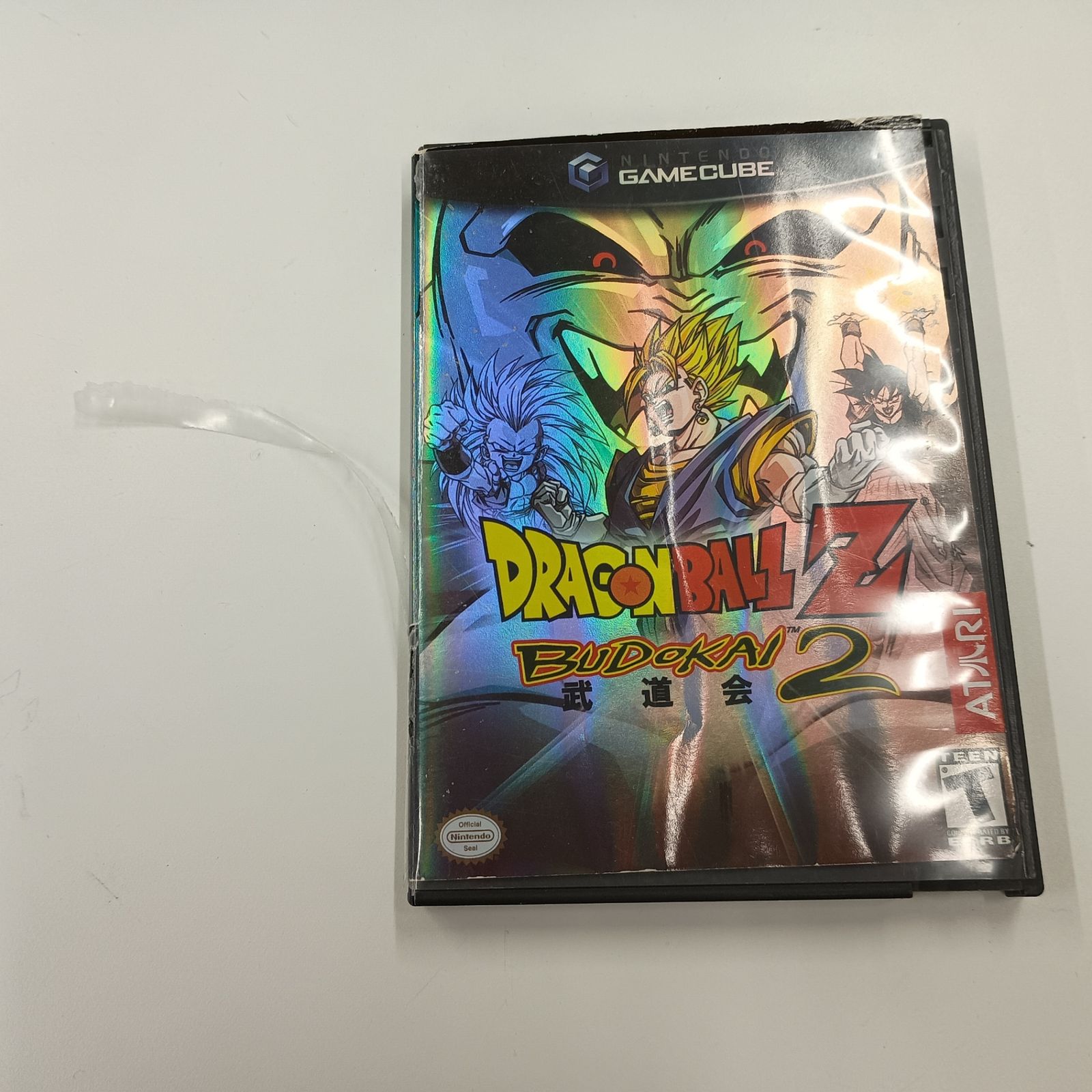 ドラゴンボールZ DRAGON BALL Z 武道会2 北米版 ケース破れあり 説明書付き 動作未確認 ジャンク #47068A