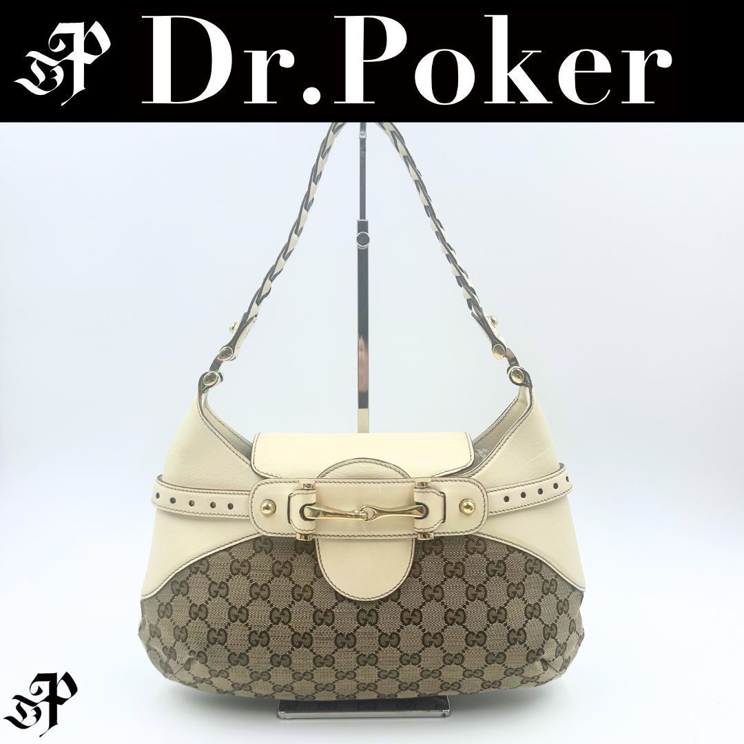 美品】Gucci ホースビット GGキャンバス ワンショルダーバッグ - メルカリ
