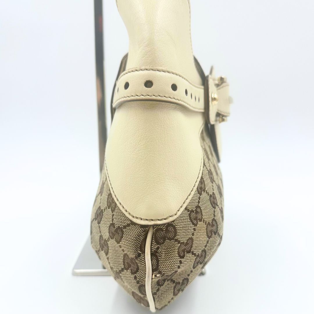 美品】Gucci ホースビット GGキャンバス ワンショルダーバッグ - メルカリ