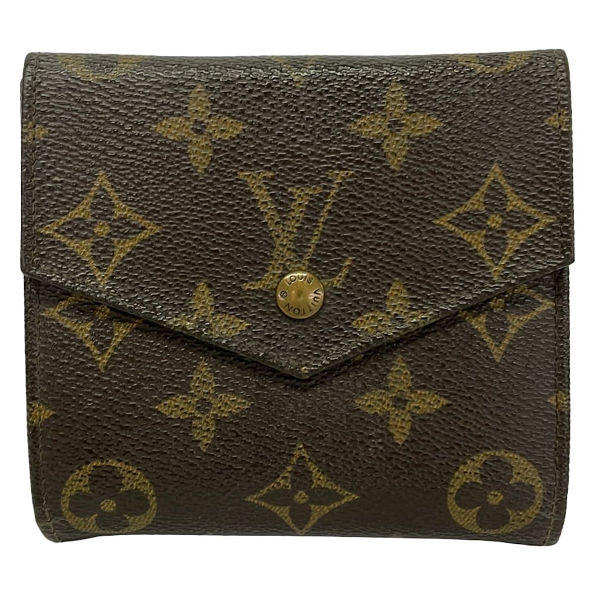 LOUIS VUITTON(ルイヴィトン) Wホック財布 モノグラム ポルトモネビエ(新型) M61660