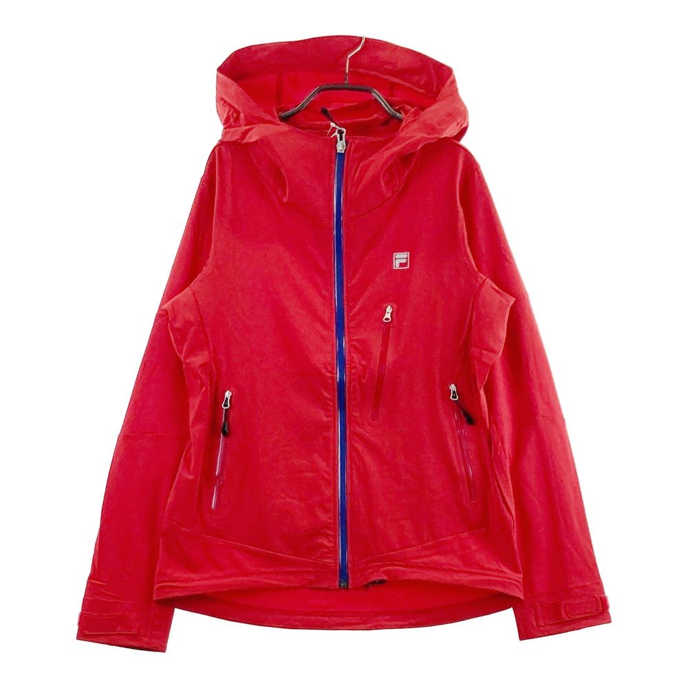 サイズ：S FILA GOLF フィラゴルフ ジップジャケット レッド系