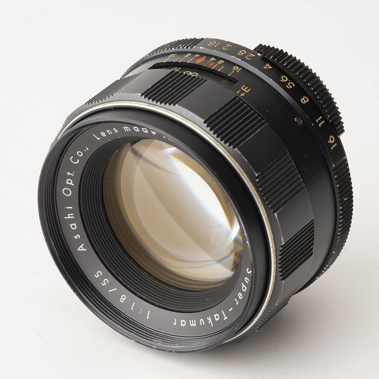 ペンタックス Pentax Asahi スーパータクマー Super Takumar 55mm f/1.8 前期 M42マウント