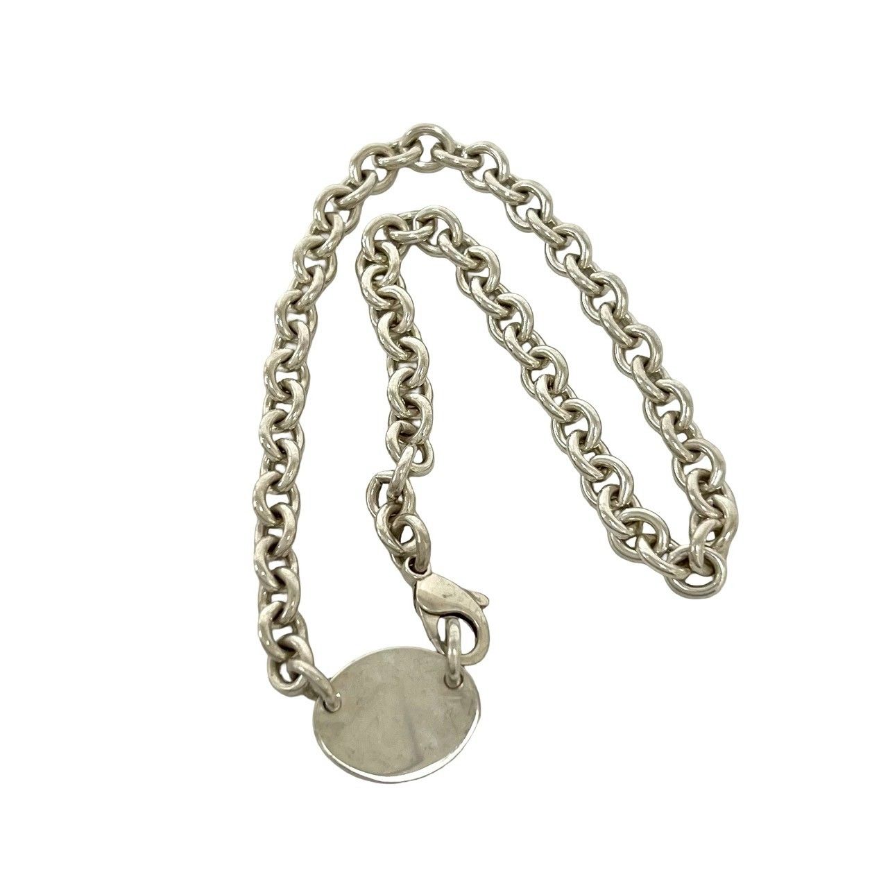 極 美品 TIFFANY&Co. ティファニー リターントゥ オーバルタグ
