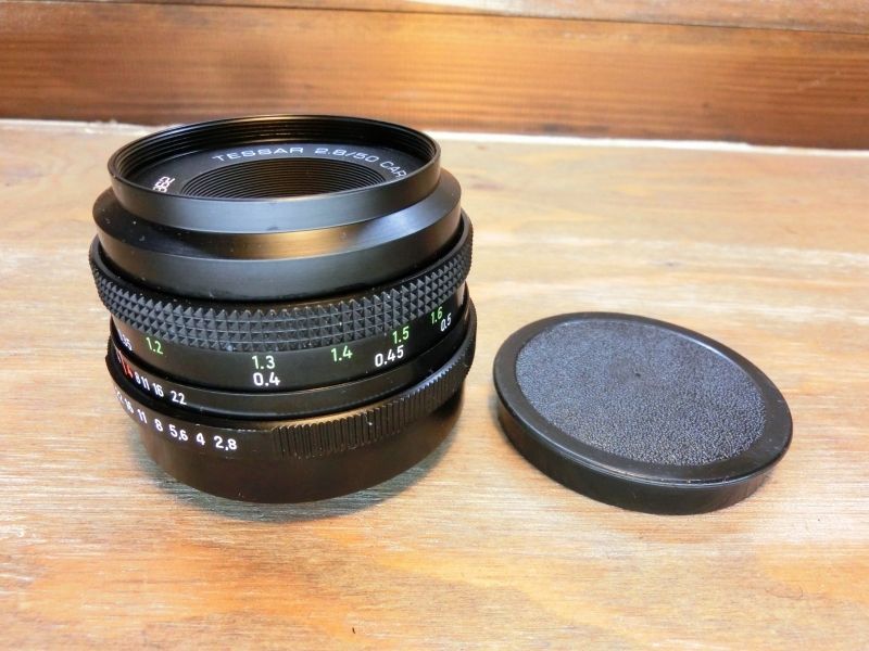 7984 良品 CARLZEISS JENA DDR TESSAR 50mm 2.8 テッサー M42マウント オールドレンズ