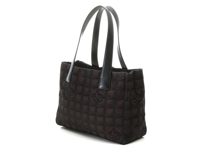 CHANEL シャネル バッグ ニュートラベルライントートPM ダークブラウン