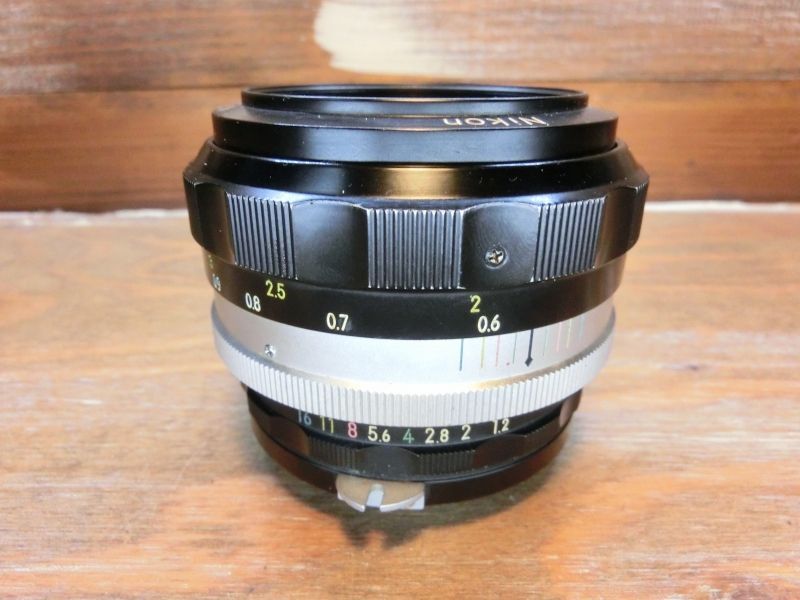 7987 Nikon 非Ai NIKKOR-S C Auto 55mm 1.2 ニコンFマウント 大口径レンズ オールドレンズ