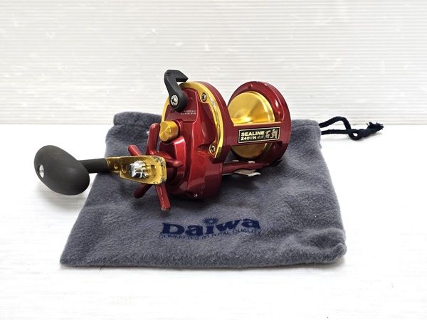 【中古品】 ダイワ Daiwa ベイトリール シーライン石鯛Z 40WH遠投 難あり 〇YR-20113〇