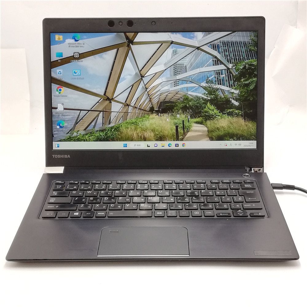 激安 Wi-Fi有 タッチパネル 中古ノートパソコン 東芝 U63/J Core i5 8350U 8GB 256G 高速SSD 無線LAN Bluetooth カメラ Windows11 Office済