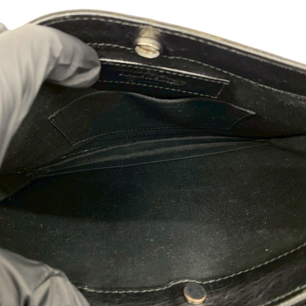 極 美品 BALENCIAGA バレンシアガ ネイビーポシェット レザー 本革 