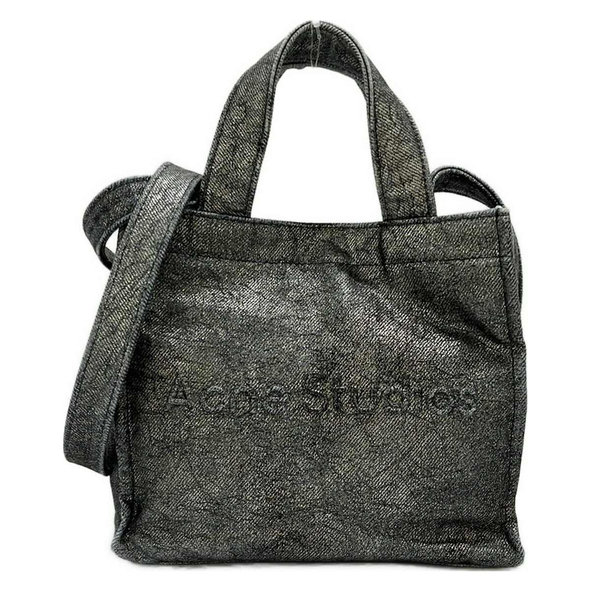 ACNE STUDIOS(アクネ ストゥディオズ) ショルダーバッグ - シルバー 2way