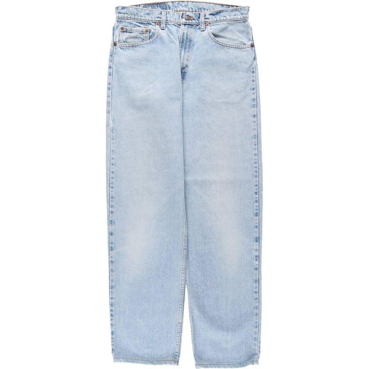 古着 リーバイス Levi's 550 RELAXED FIT テーパードデニムパンツ USA製 メンズw33相当/eaa649101