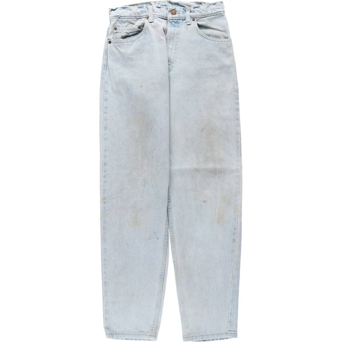 古着 90年代 リーバイス Levi's 550 RELAXED FIT TAPERED LEG テーパードデニムパンツ USA製 メンズw29相当 ヴィンテージ/eaa649102