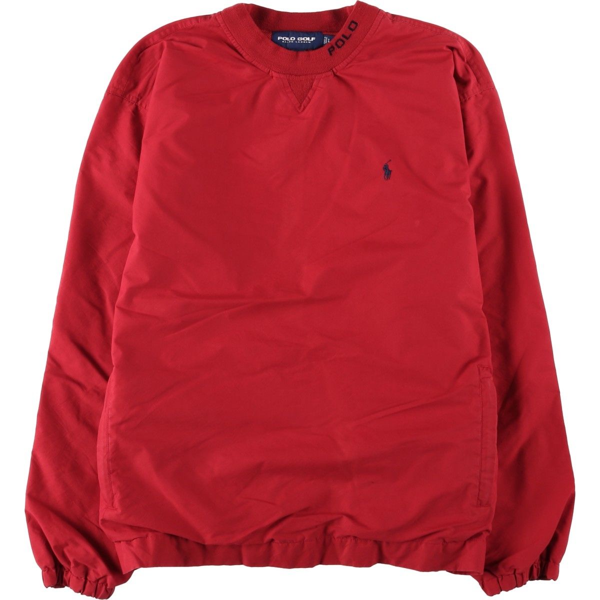 古着 ラルフローレン Ralph Lauren POLO GOLF ポロゴルフ ウォームアッププルオーバー メンズL相当/eaa620476