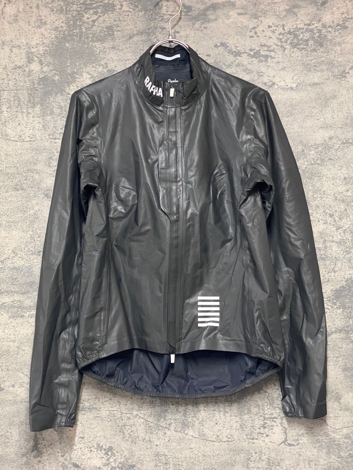 KG845 ラファ Rapha WOMEN’S PRO TEAM LIGHTWEIGHT GORE-TEX JACKET 長袖 サイクルジャケット 黒 S レディース