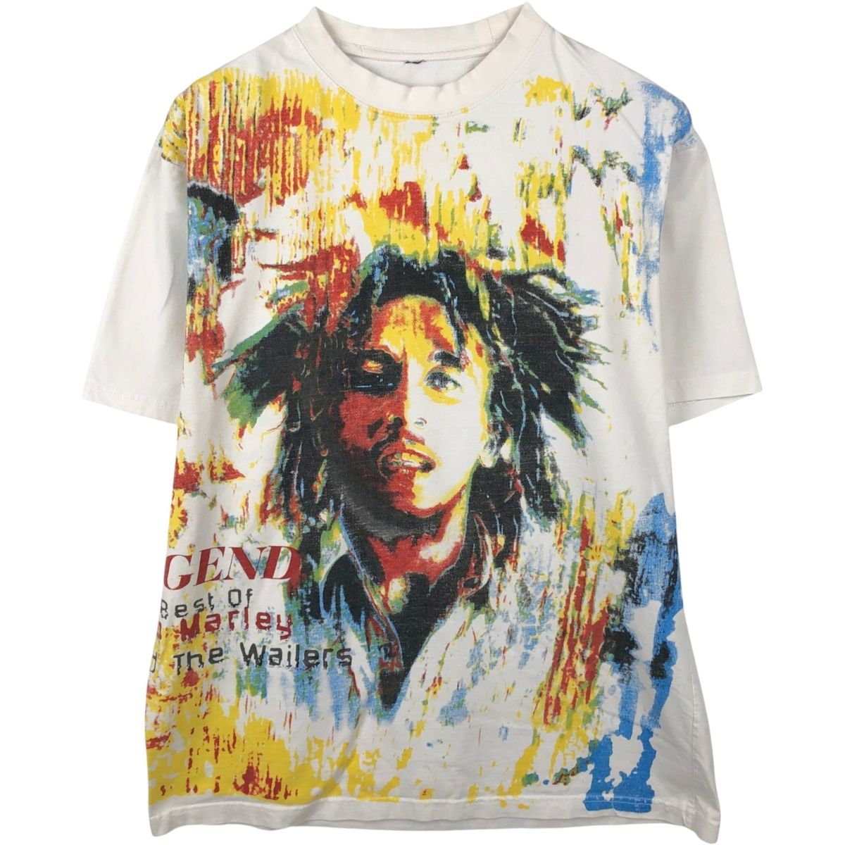 古着 BOB MARLEY ボブマーリー バンドTシャツ バンT メンズXL相当/eaa648854