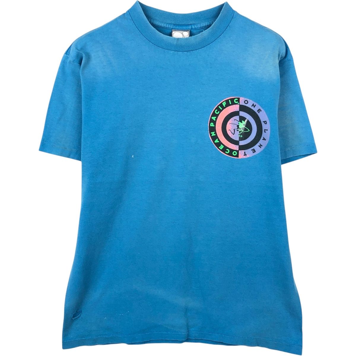 古着 80~90年代 オーシャンパシフィック Ocean pacific サーフ スケートTシャツ USA製 メンズM相当 ヴィンテージ/eaa648746
