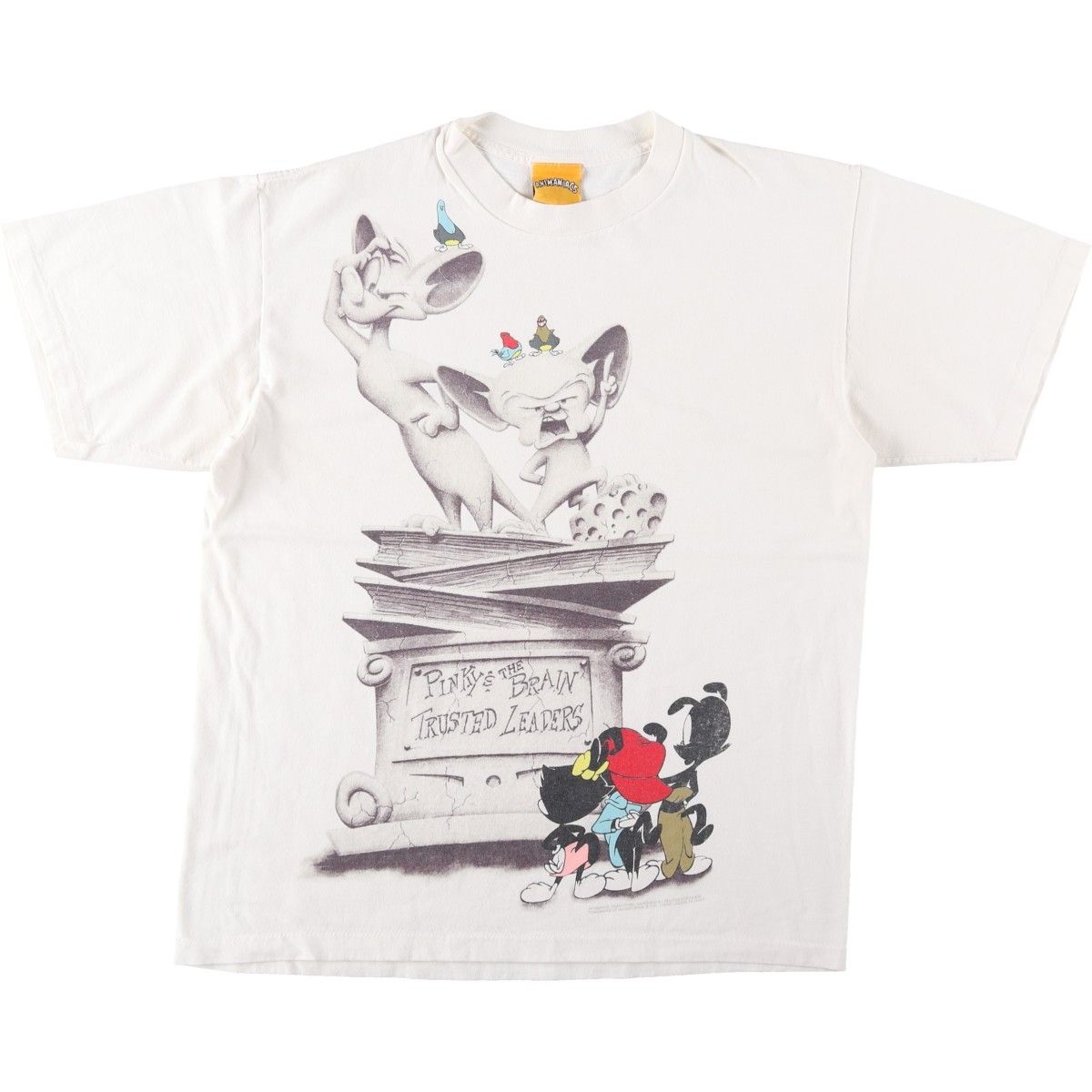 古着 90年代 ANIMANIACS アニマニアックス キャラクタープリントTシャツ USA製 メンズL相当 ヴィンテージ/eaa650346