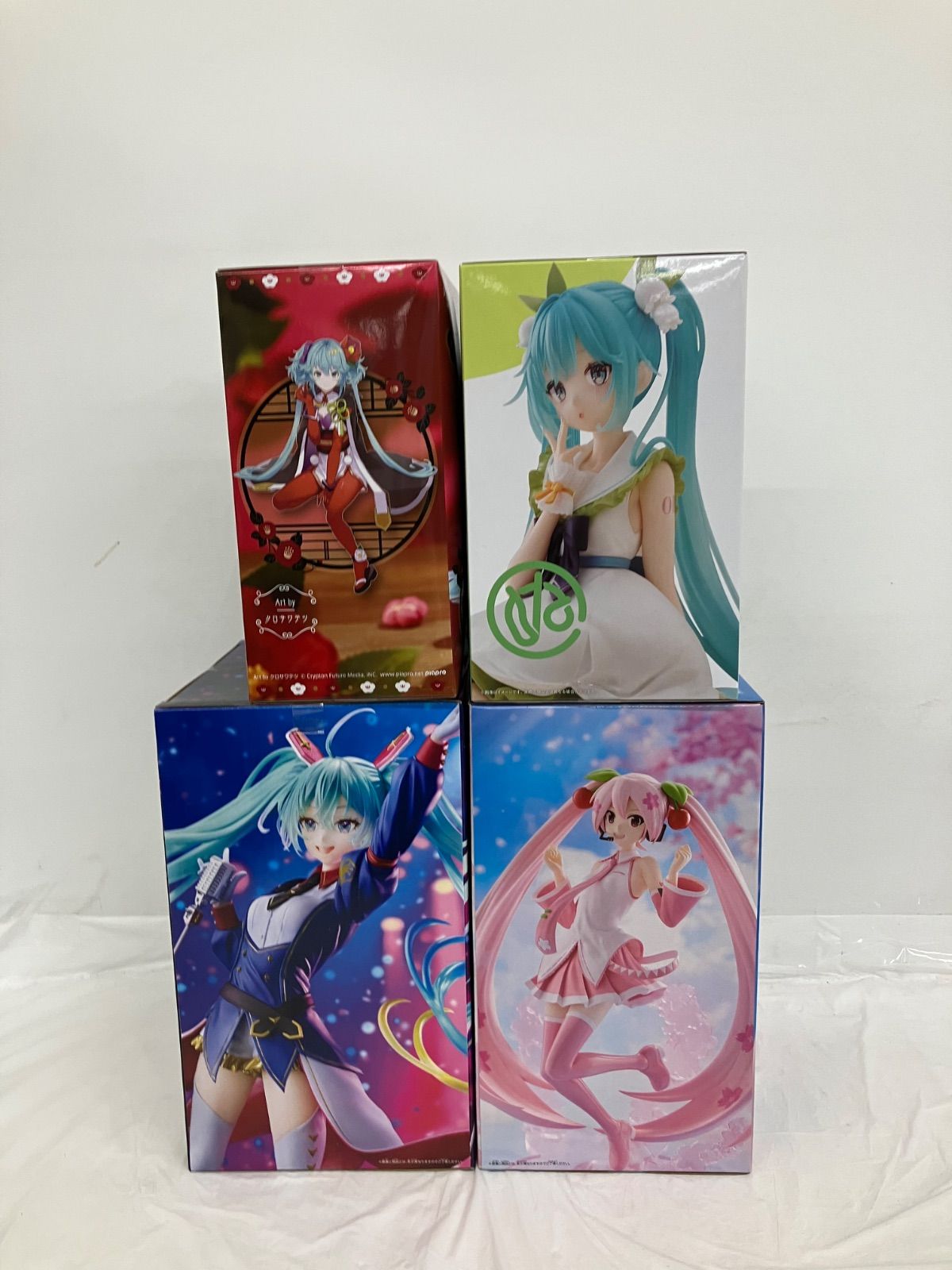 未開封 初音ミク フィギュア 4種セット LF6529 f107 - メルカリ
