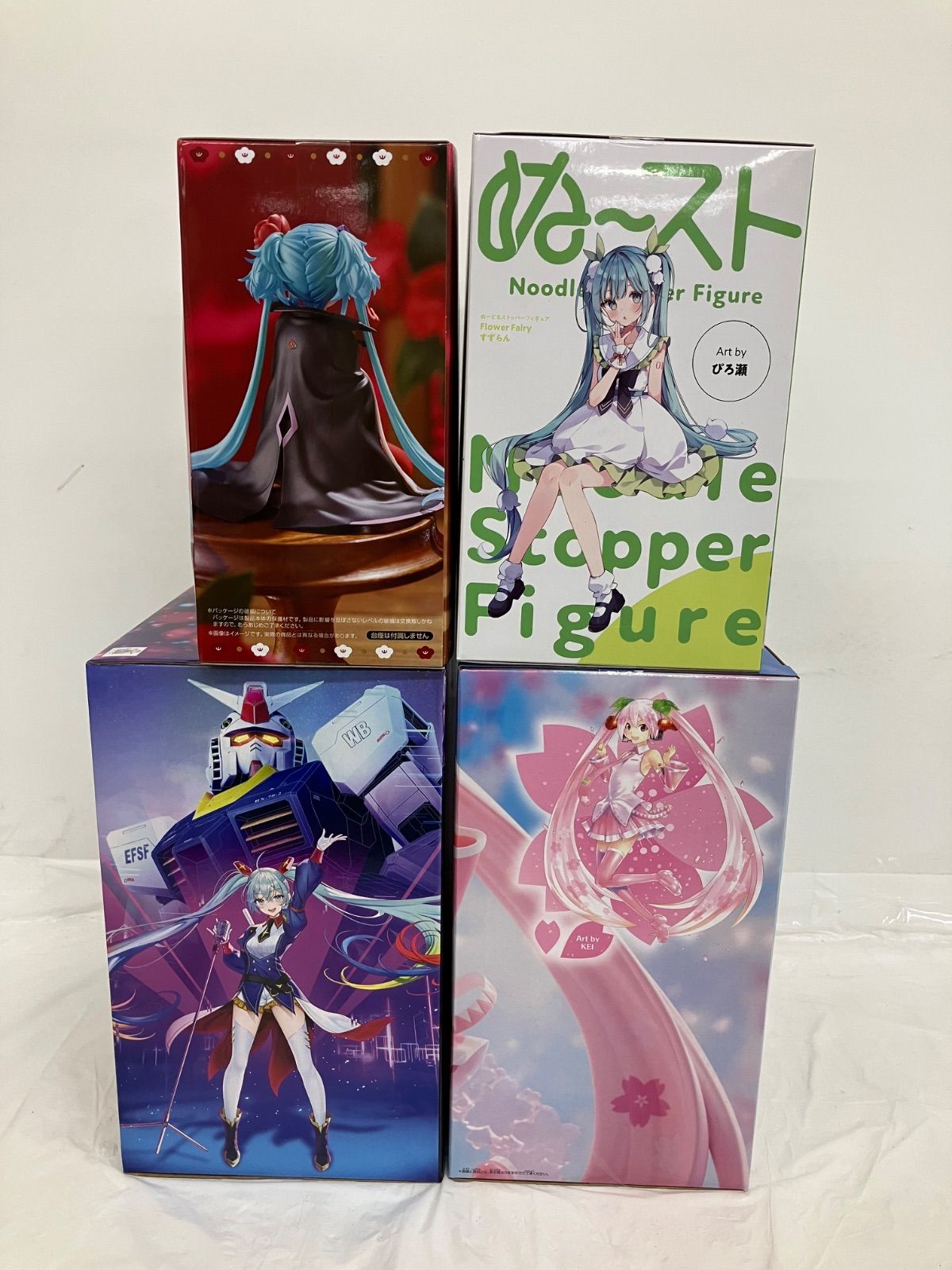 未開封 初音ミク フィギュア 4種セット LF6529 f107 - メルカリ