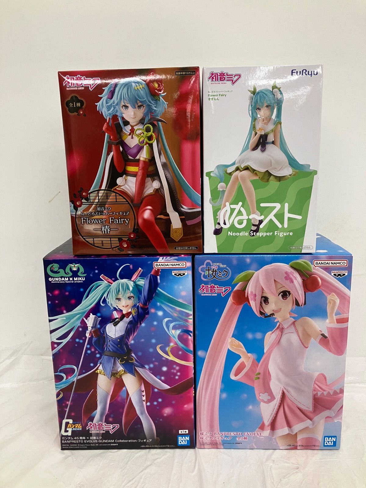 未開封 初音ミク フィギュア 4種セット LF6529 f107 - メルカリ